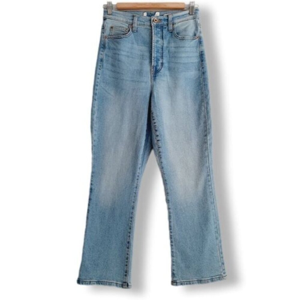 CELEBRITY PINK | Flower High Rise Crop Light Blue Jeans Sz 3 | 26